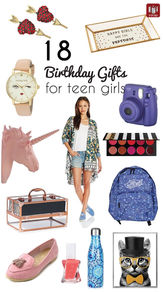 Teen Girl Birthday Gift Ideas
 18 Top Birthday Gift Ideas for Teenage Girls