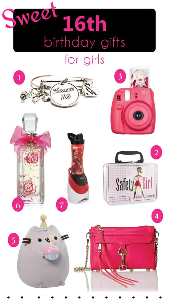 Teen Girl Birthday Gift Ideas
 8 Sweet 16 Birthday Gifts Cool Ideas for Teen Girls