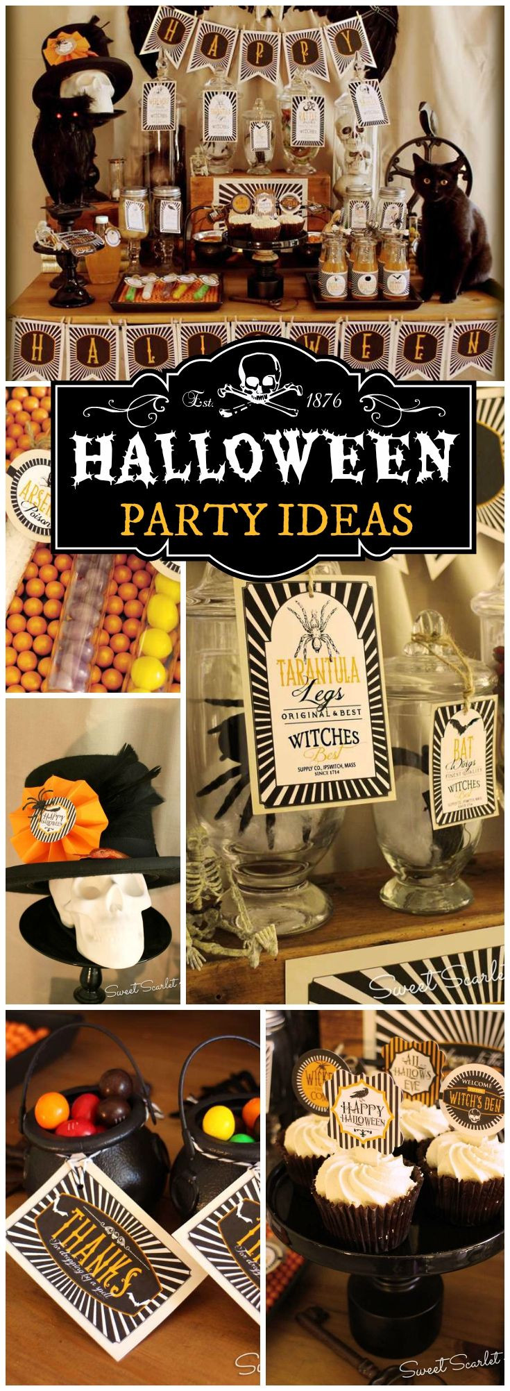 Teen Halloween Party Ideas
 Best 25 Teen halloween party ideas on Pinterest