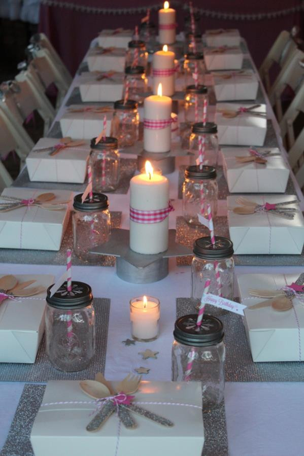 Teenage Dinner Party Ideas
 Kara s Party Ideas Under the Stars Tween Teen Outdoor