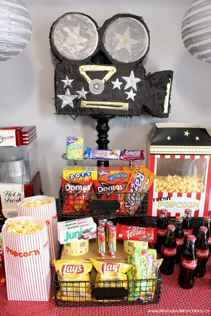 Teenage Dinner Party Ideas
 Movie Night Party Ideas Party Ideas & Tips