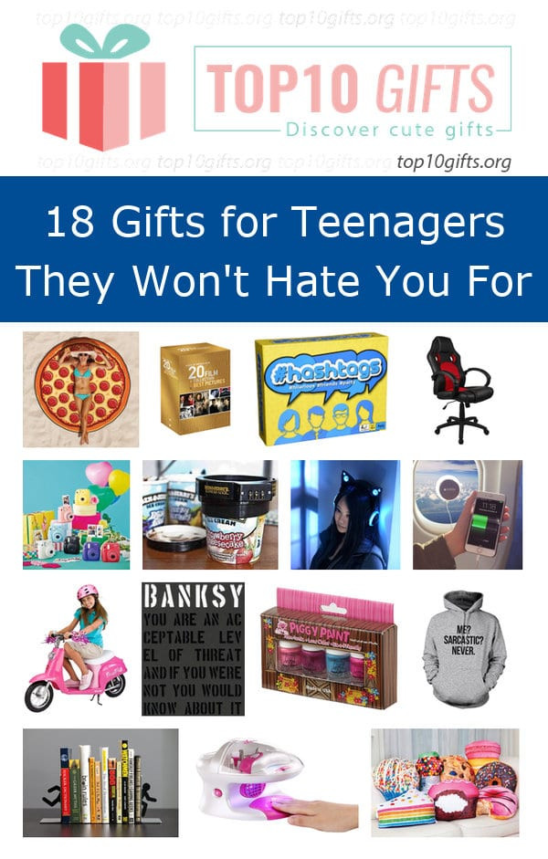 Teenage Girls Birthday Gift Ideas
 18 Cool Teen Girl Gifts Gift Ideas for Teenagers