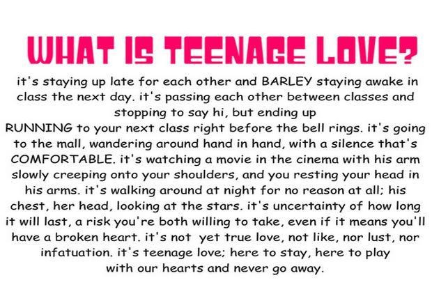 Teenage Love Quotes
 Teenage love quotes Collection Inspiring Quotes