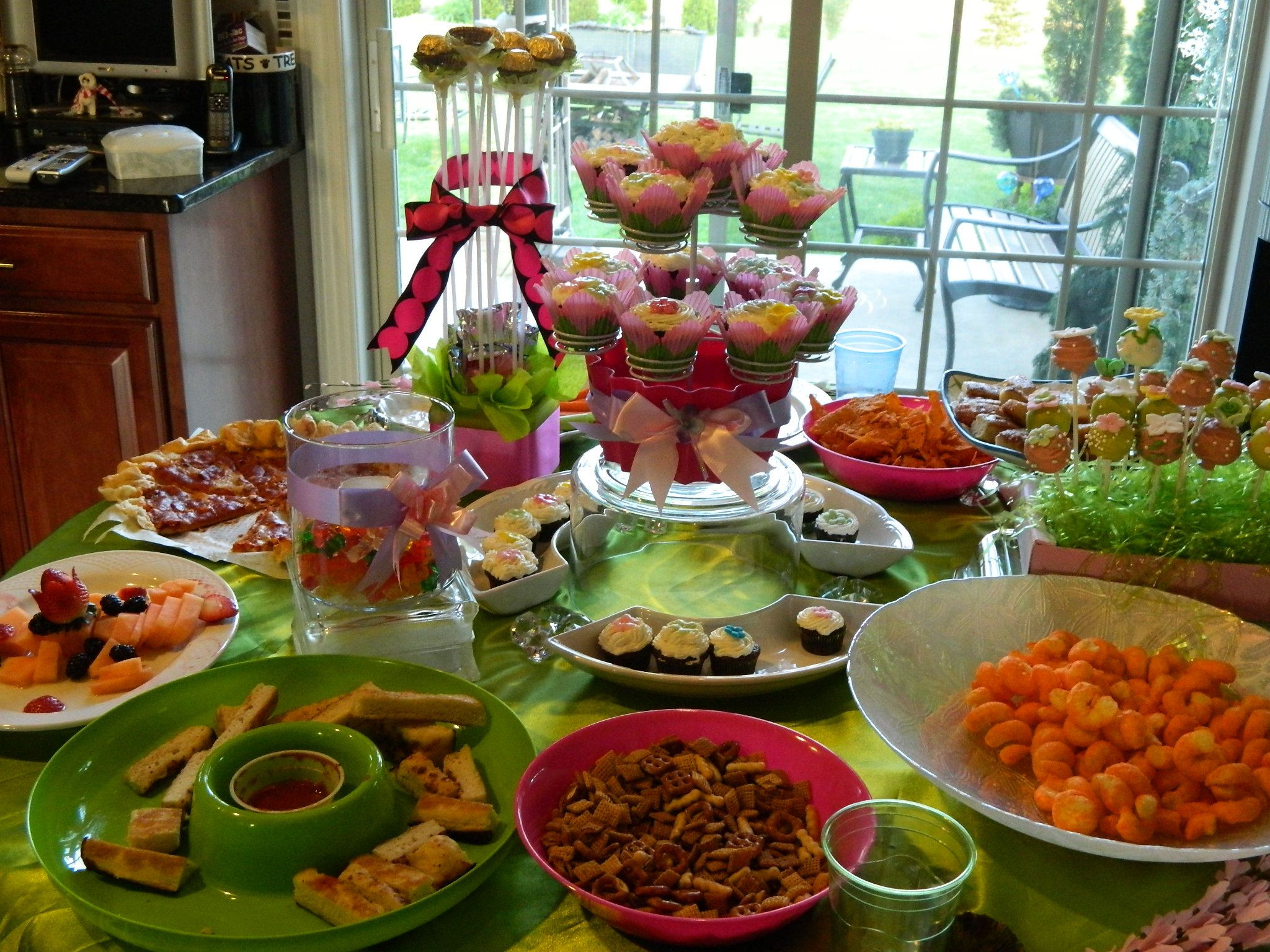 Teenage Party Foods Ideas
 TEEN PARTY IDEAS Pink and Lime Green bination