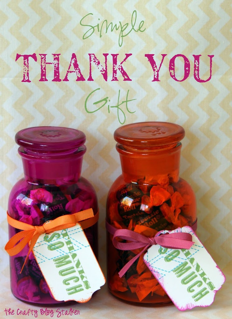 Thank Gift Ideas
 Simple Thank You Gift