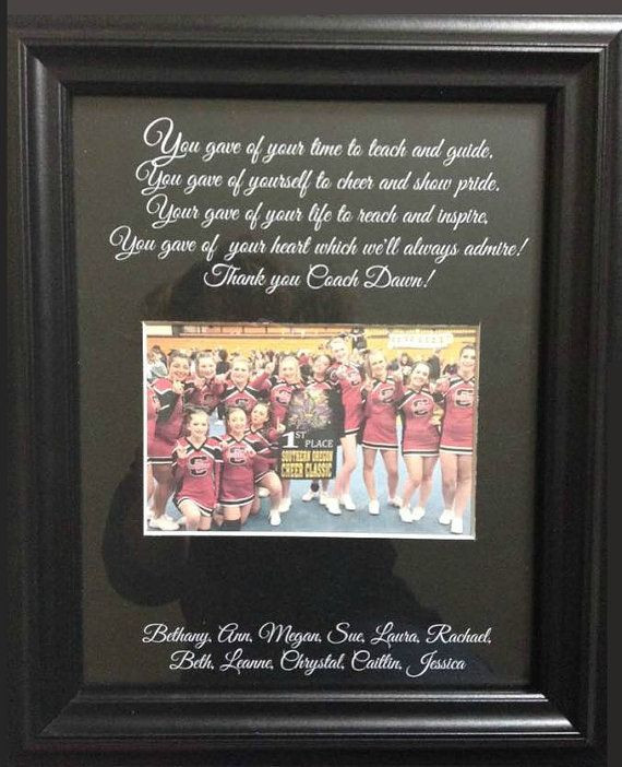 Thank You Coach Gift Ideas
 25 best ideas about Cheer Coach Gifts on Pinterest