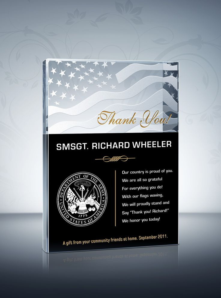 Thank You For Your Service Gift Ideas
 57 best images about Appreciation and Thank You Gift