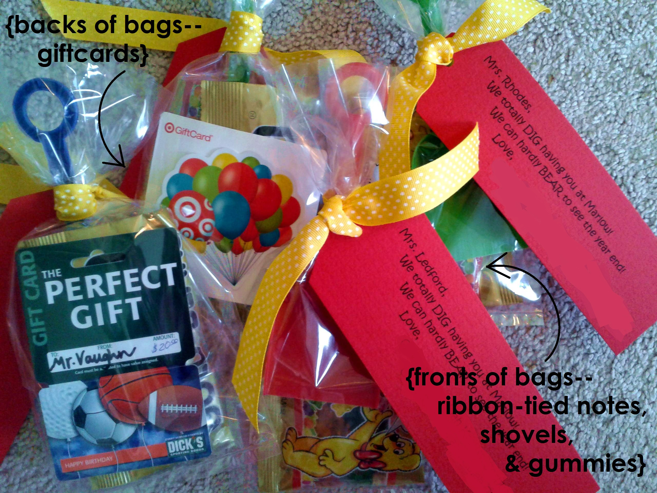 Thank You Gift Bag Ideas
 you’ll totally dig these Cute Easy Cheap & Fast Thank