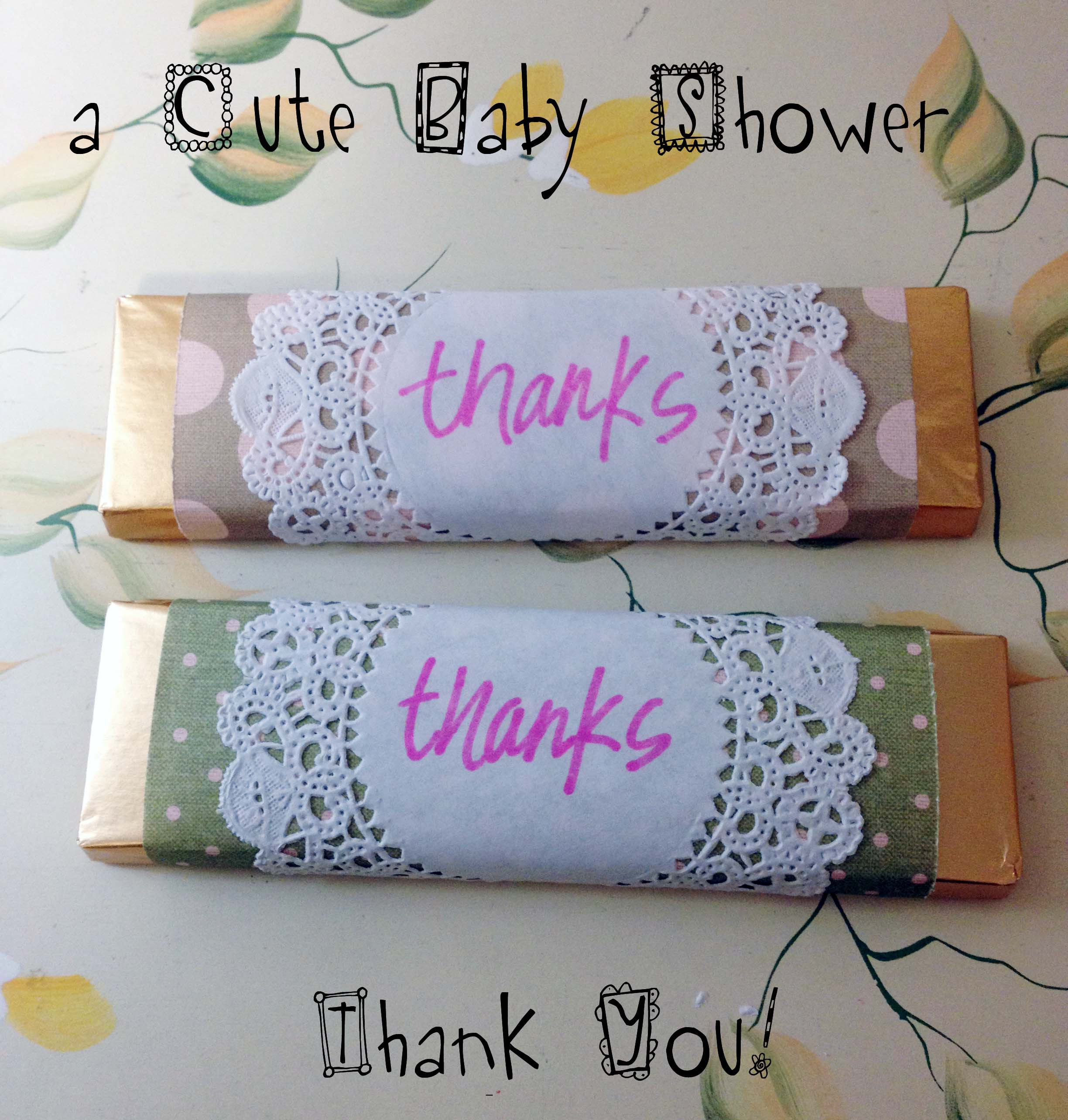 Thank You Gift Ideas For Baby Shower
 Diy A Cute Baby Image