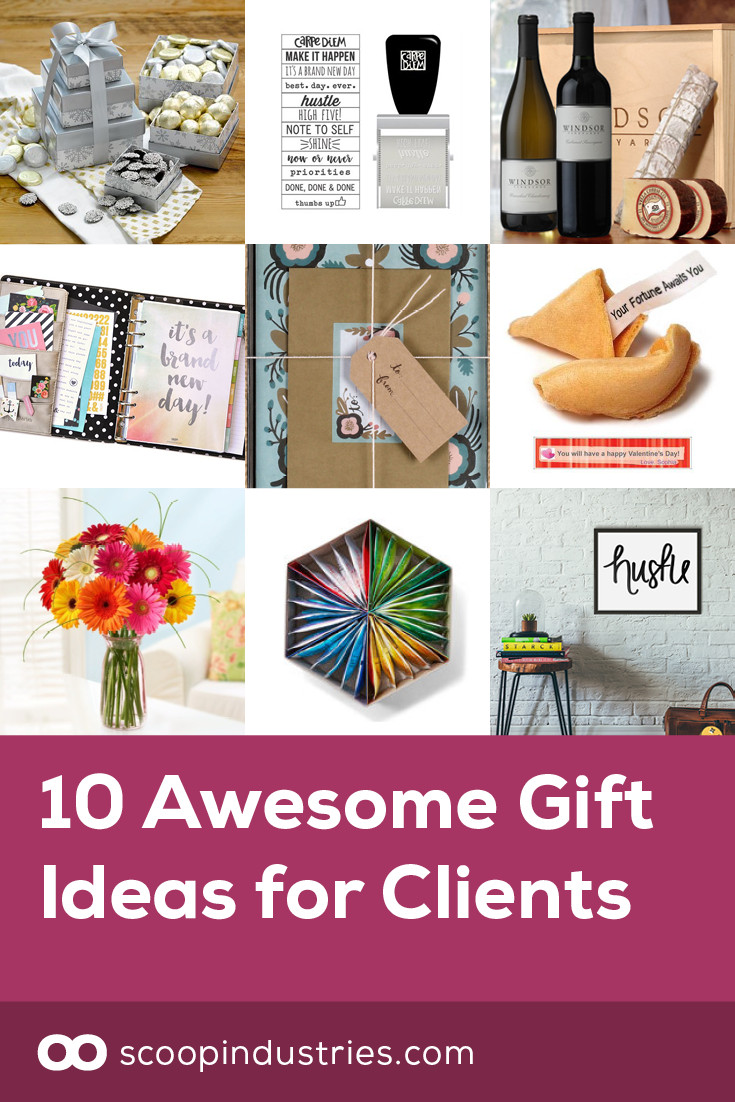 Thank You Gift Ideas For Clients
 10 Awesome Gift Ideas for Clients Scoop Industries