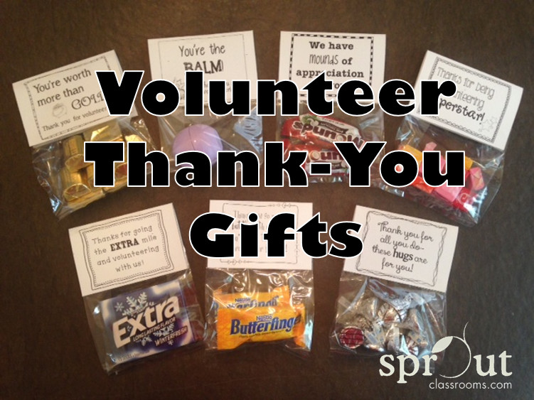 Thank You Gift Ideas For Volunteers
 Volunteer Thank You Gifts Sprout Classrooms