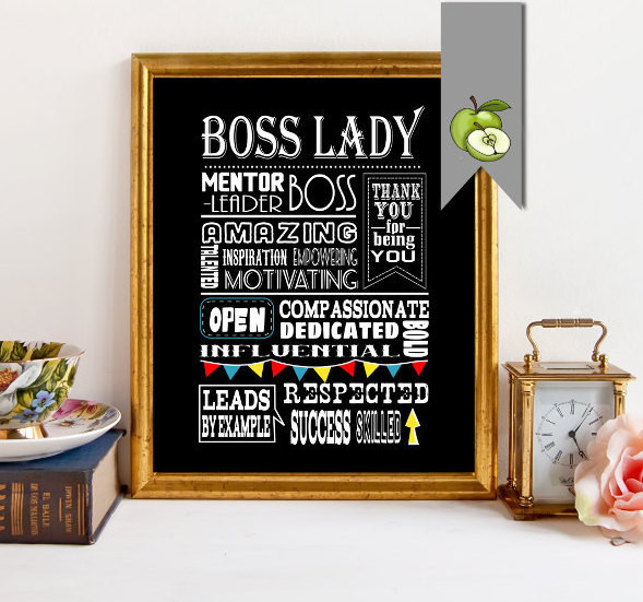 Thank You Gift Ideas For Women
 Boss Day appreciation t Boss lady female t boss