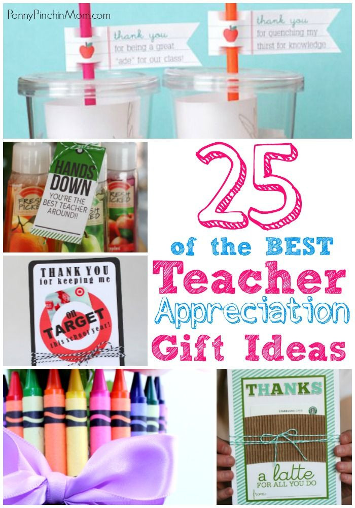 Thank You Teacher Gift Ideas
 Teacher Appreciation & Teacher Gifts a collection of