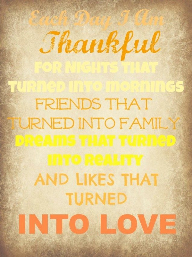 Thankful For Family Quotes
 10 Thanksgiving Printables