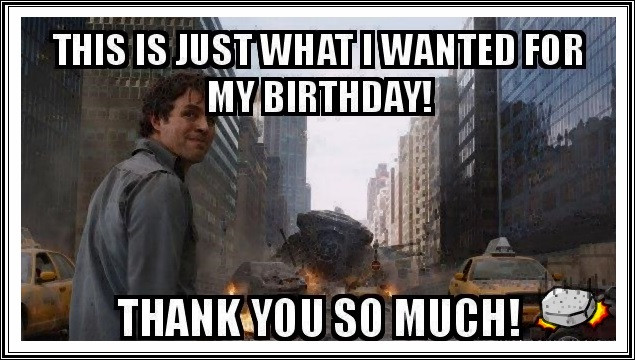 Thanks For Birthday Wishes Meme
 Funny Birthday Thank You Meme Quotes