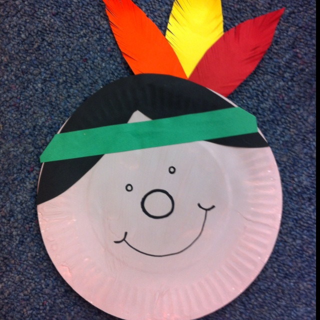 Thanksgiving Art Projects For Preschoolers
 89 best images about Preschool Native Americans on