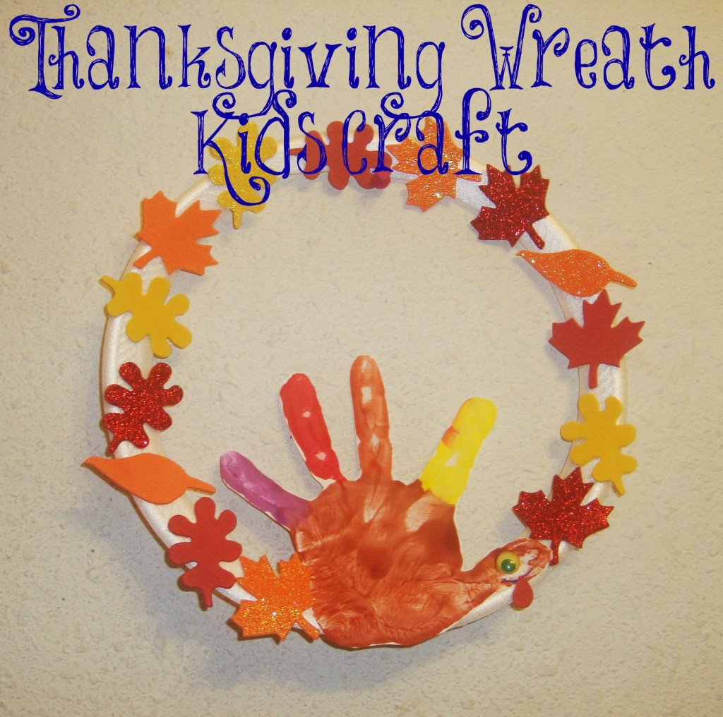 Thanksgiving Art Projects For Toddlers
 Thanksgiving Wreath Kids Craft
