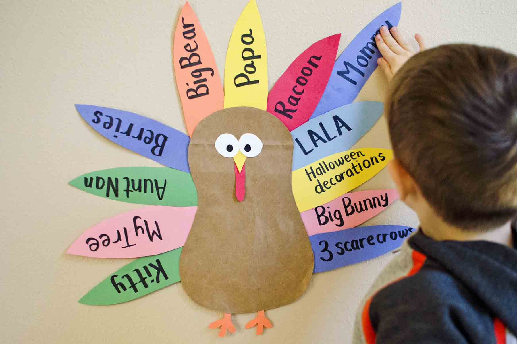 Thanksgiving Art Projects For Toddlers
 Teaching Toddlers to be Thankful Busy Toddler