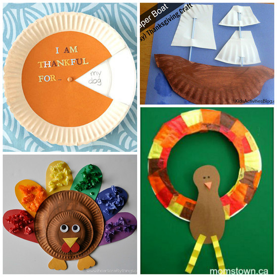 Thanksgiving Art Projects For Toddlers
 Thanksgiving Paper Plate Crafts for Kids Crafty Morning