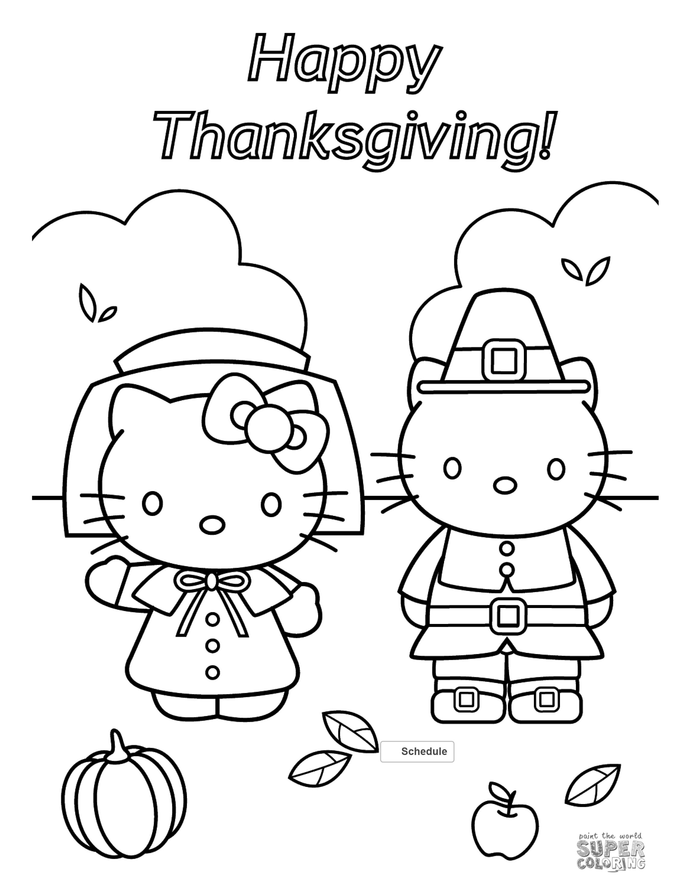 Thanksgiving Coloring Pages
 FREE Thanksgiving Coloring Pages for Adults & Kids
