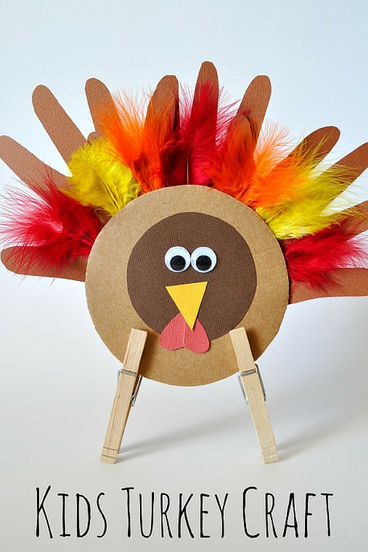 Thanksgiving Craft Ideas For Kids
 Thanksgiving Turkey Craft for Kids