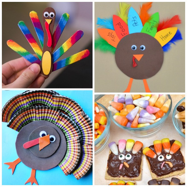 Thanksgiving Craft Ideas For Kids
 Turkey Crafts for Kids
