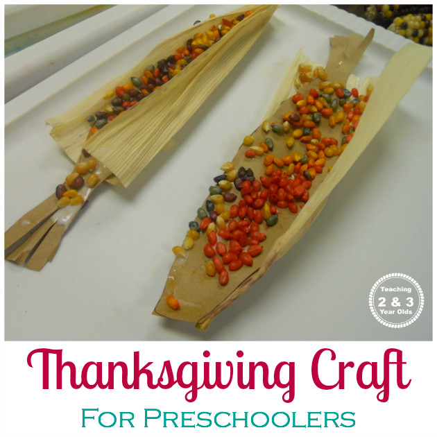 Thanksgiving Craft Ideas For Preschoolers
 Thanksgiving Corn Craft for Preschoolers