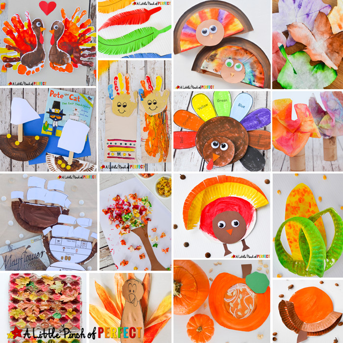 Thanksgiving Craft Ideas For Preschoolers
 16 Easy Thanksgiving Crafts for Kids to Make this Fall