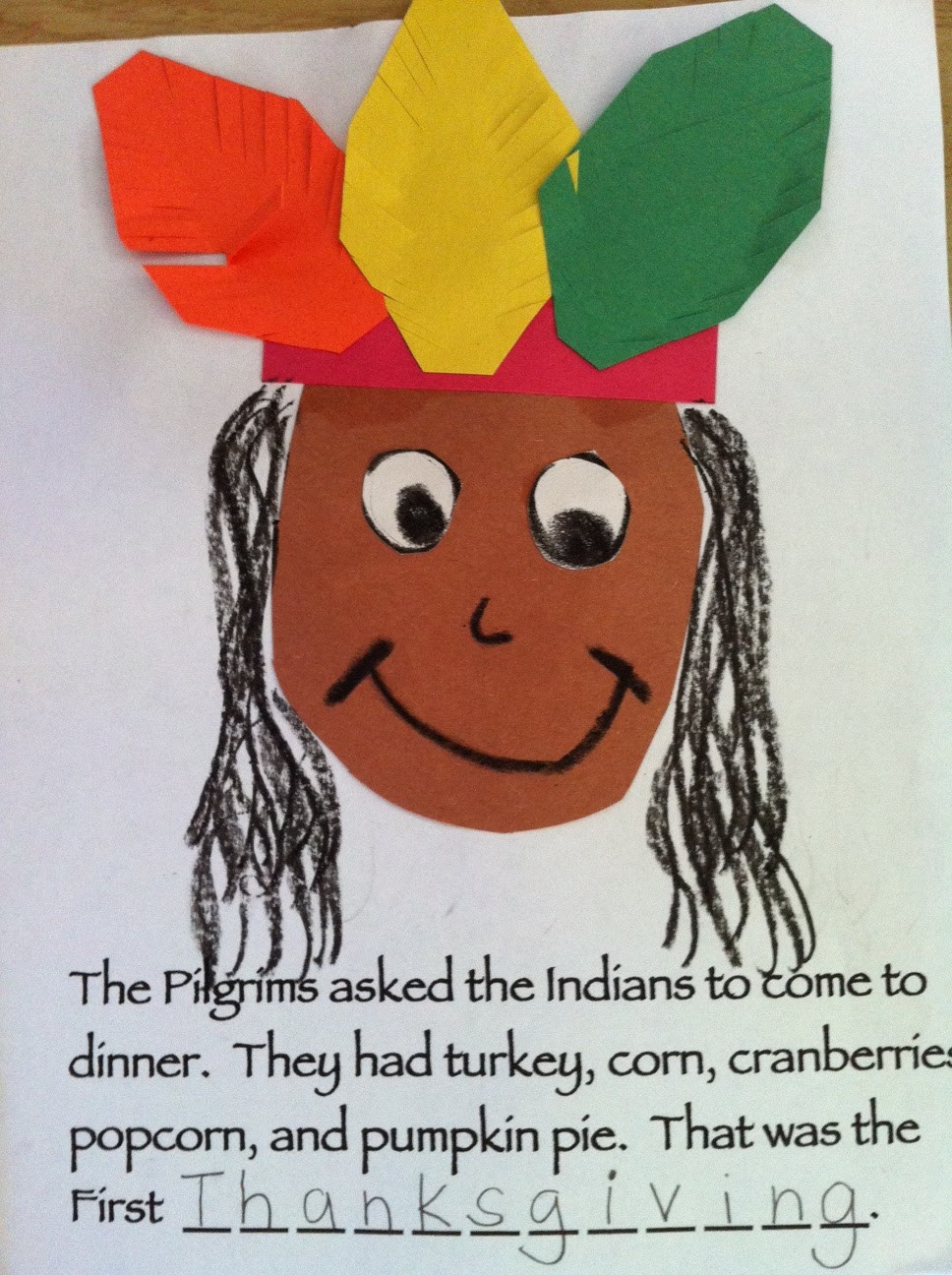 Thanksgiving Craft Ideas For Preschoolers
 Kindergarten Kids At Play Thanksgiving Crafts