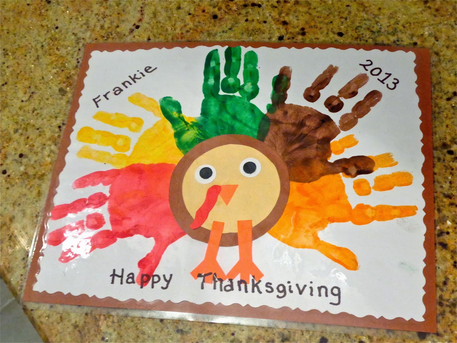 Thanksgiving Craft Ideas For Preschoolers
 Terrific Preschool Years Thanksgiving placemats