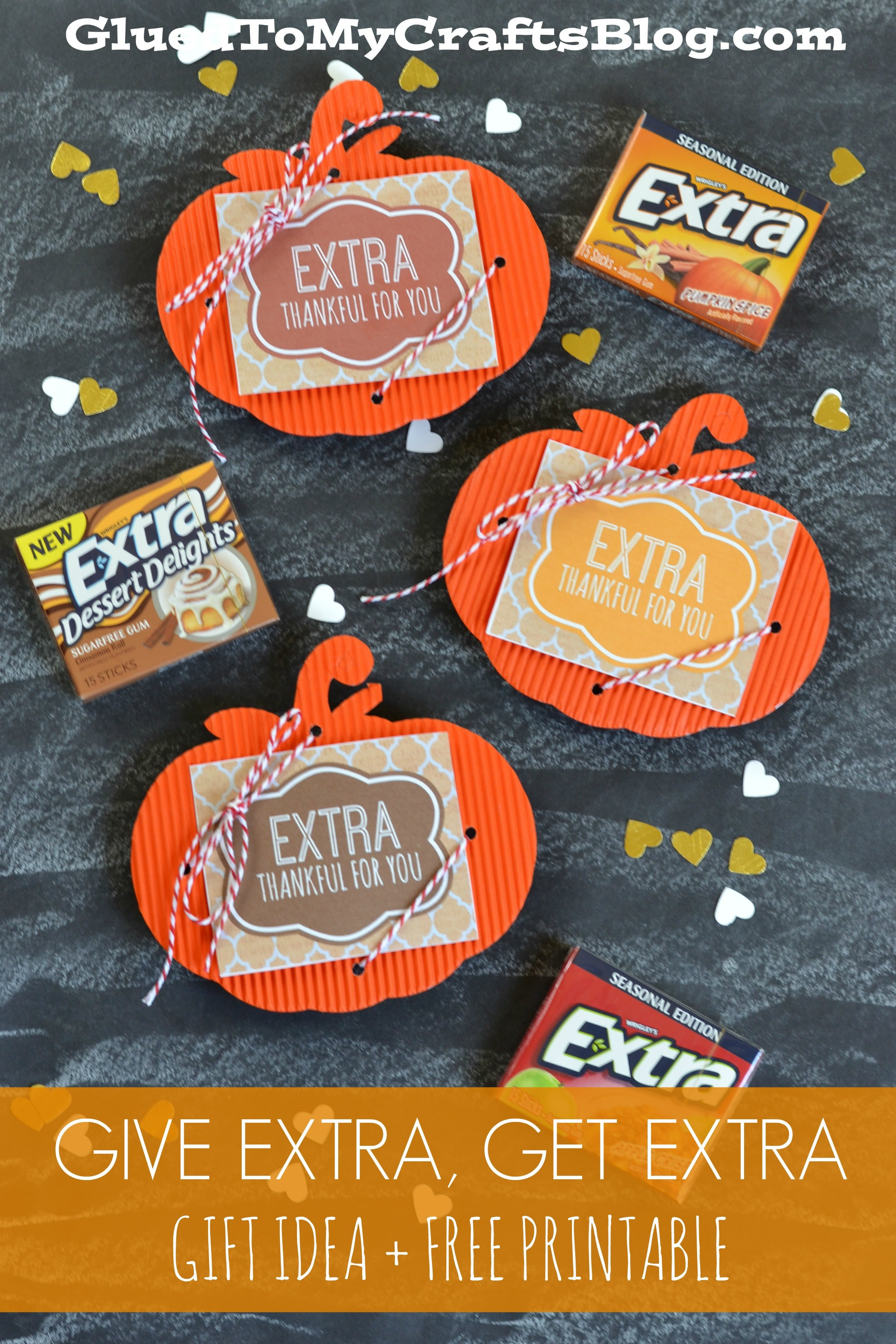 Thanksgiving Gift Ideas For Employees
 Give Extra Get Extra Gift Idea Free Printable