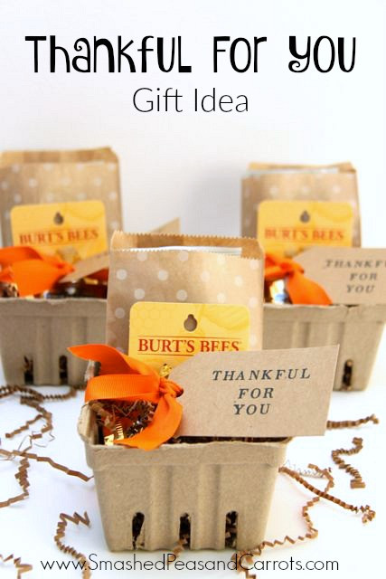 Thanksgiving Gift Ideas For Friends
 Fall Themed Thank You Gift Idea Smashed Peas & Carrots