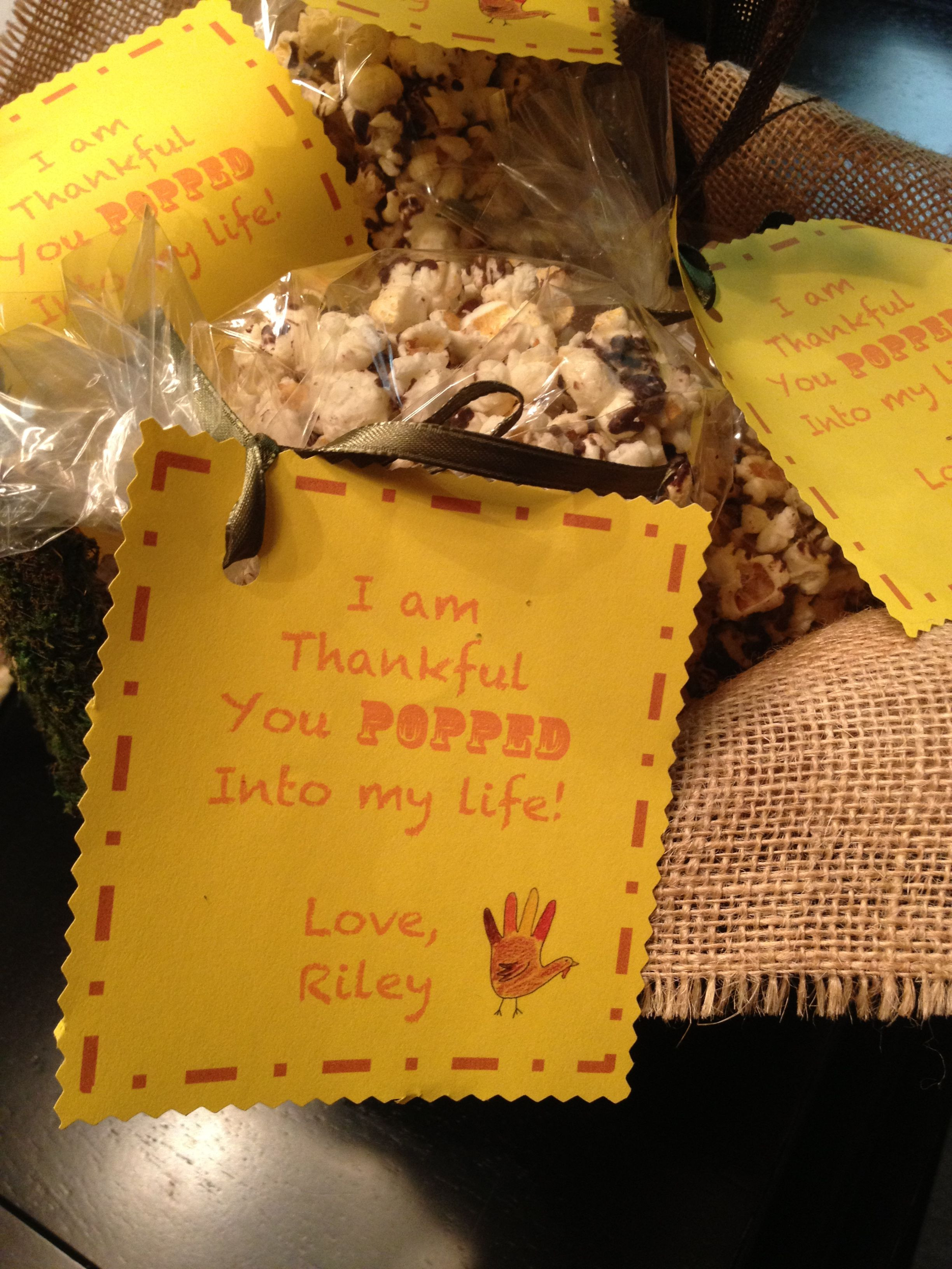 Thanksgiving Gift Ideas For Teachers
 Cute Thanksgiving t idea for a teacher