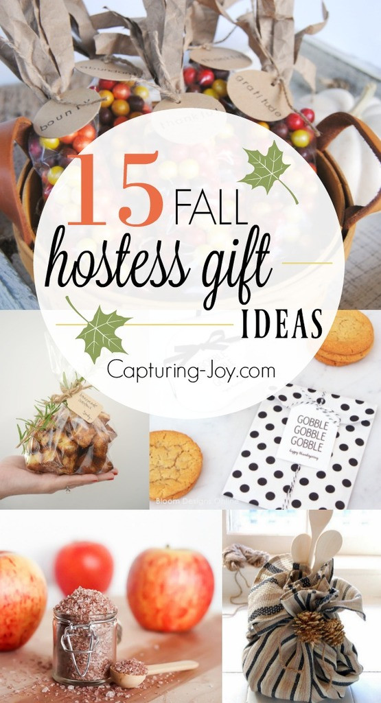 Thanksgiving Hostess Gift Ideas Homemade
 15 Hostess Gift Ideas for Fall Fall Gift Ideas to show