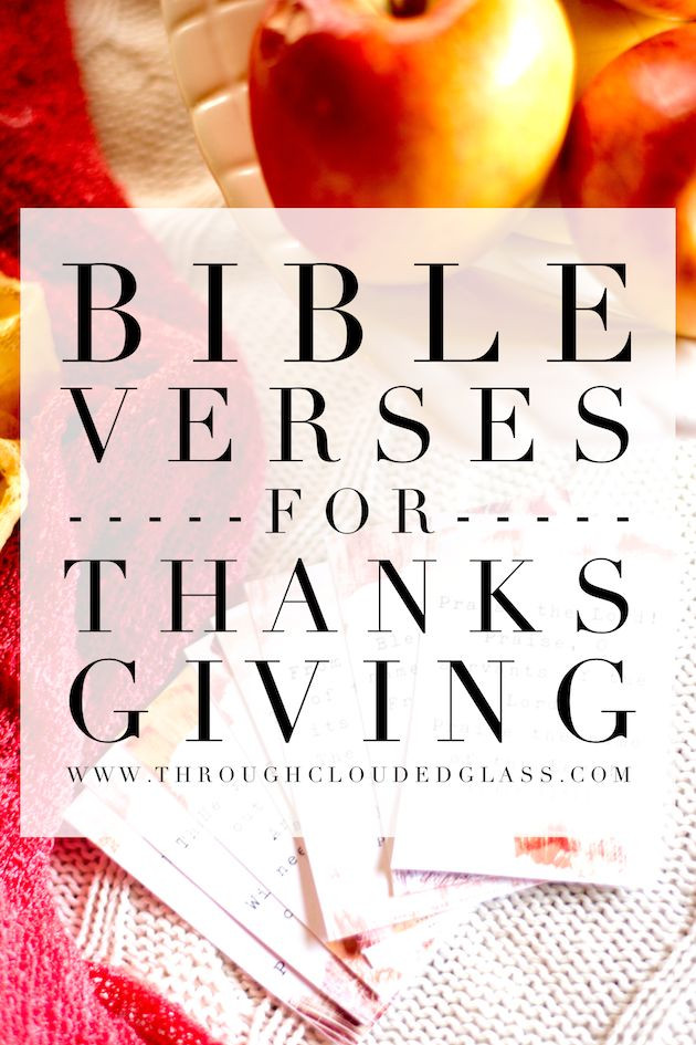 Thanksgiving Quotes Biblical
 10 Bible Verses For Thanksgiving
