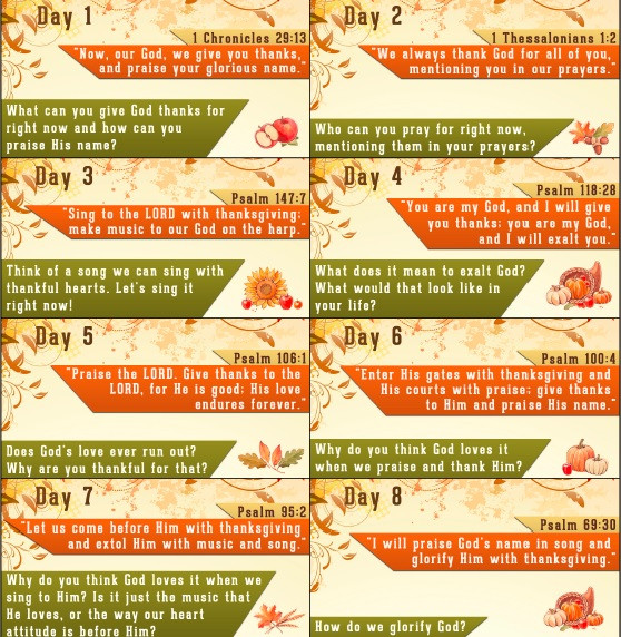 Thanksgiving Quotes Biblical
 Thanksgiving Bible Verses Free Thanksgiving Countdown