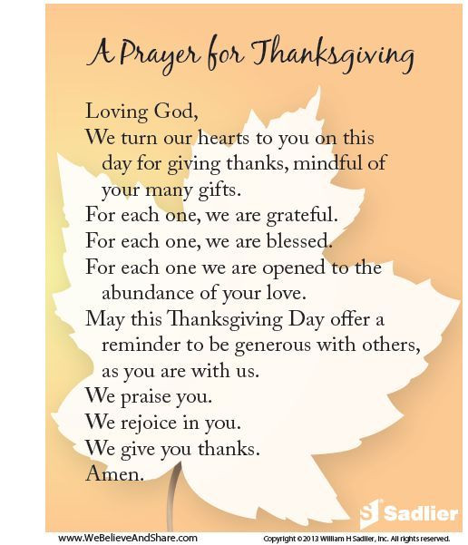 Thanksgiving Quotes To God
 A Prayer For Thanksgiving s and for