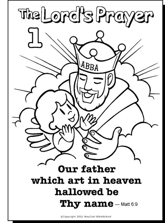 The Lord'S Prayer Coloring Pages Printable
 the lord s prayer coloring pages printable Google Search