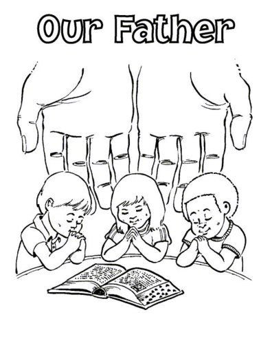 The Lord'S Prayer Coloring Pages Printable
 Free Lord s Prayer Coloring pages for children and parents