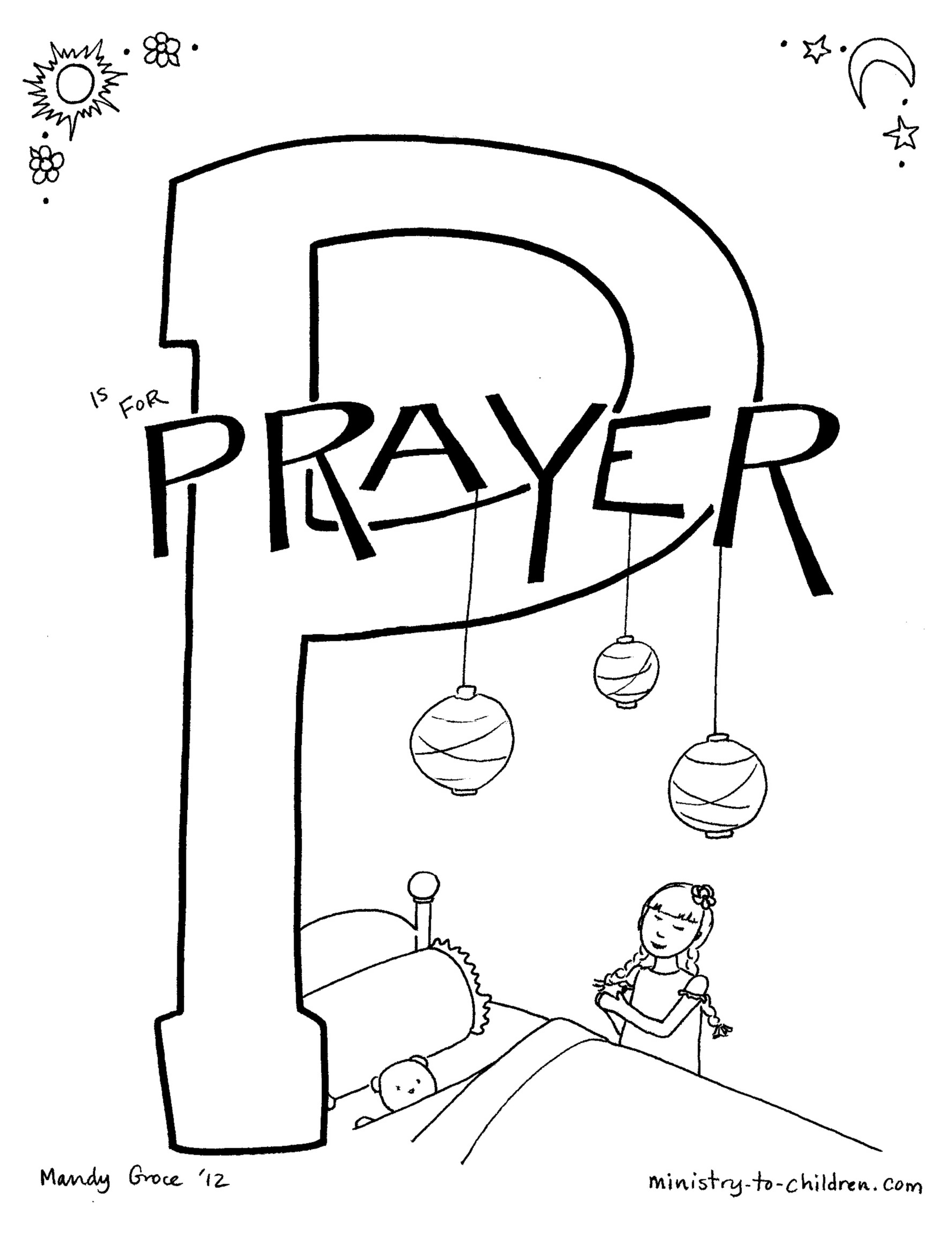 The Lord'S Prayer Coloring Pages Printable
 Hannah Bible Story Coloring Page Coloring Home