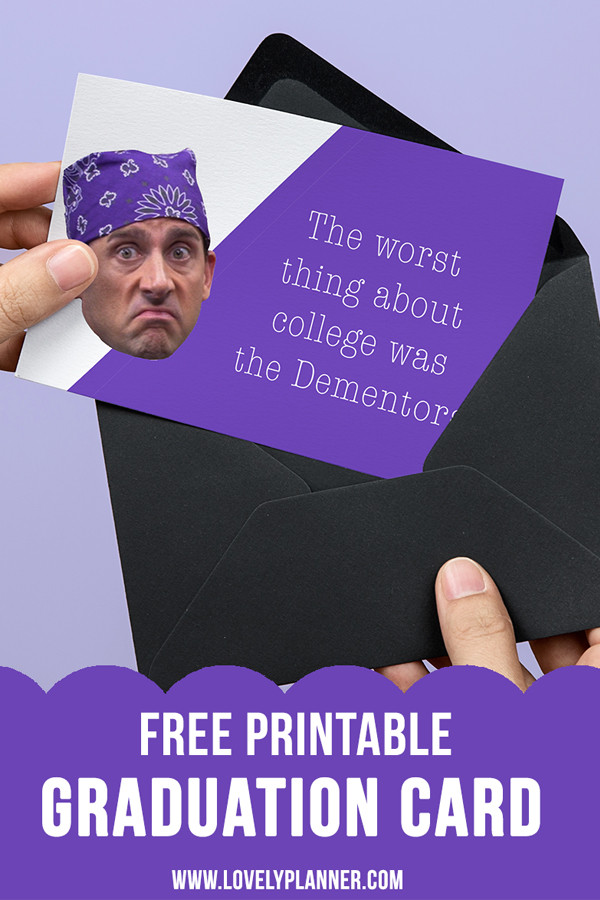 The Office Graduation Quotes
 free printable graduation card the office prison mike