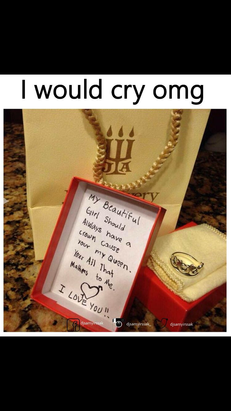 Thoughtful Gift Ideas For Girlfriend
 This is soooo cute and sweet Rings
