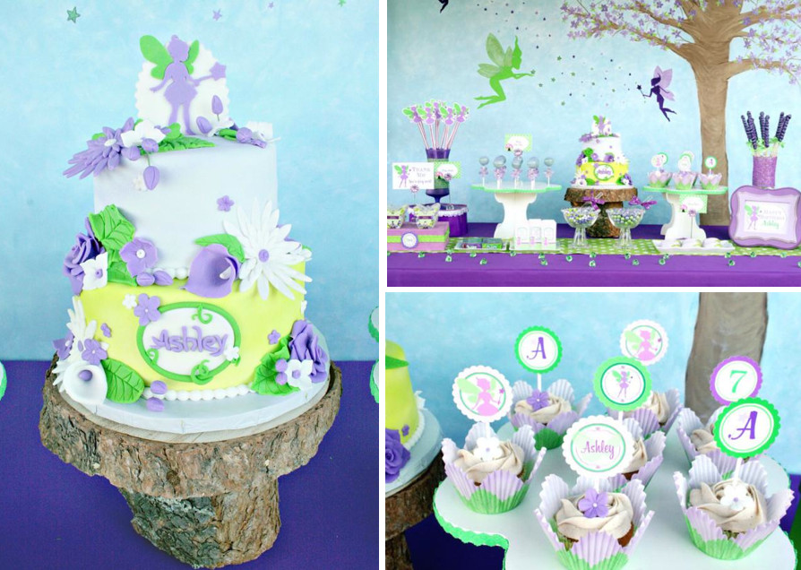 Tinkerbell Birthday Party Decorations
 Kara s Party Ideas Disney Tinkerbell Fairy Pixie Girl 7th