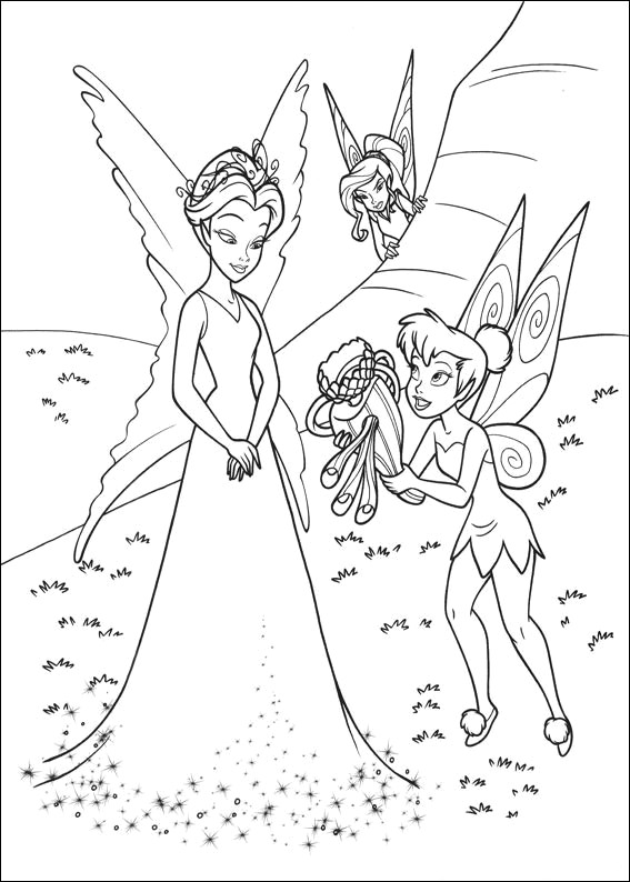 Tinkerbell Coloring Pages For Girls
 tinkerbell coloring pages fo teens