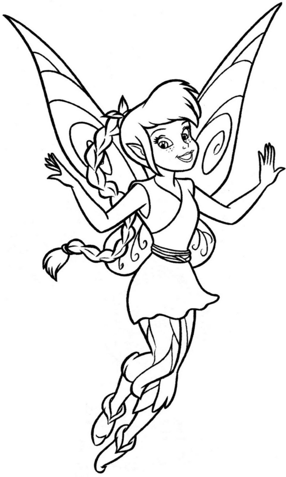 Tinkerbell Coloring Pages For Girls
 tinkerbell para colorear Buscar con Google