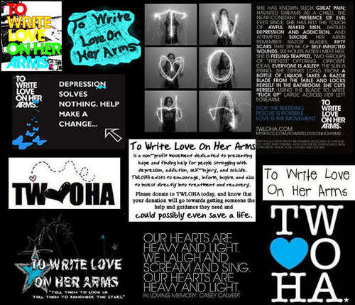 To Write Love On Her Arms Quotes
 To Write Love Her Arms images TWLOHA ♥ wallpaper and