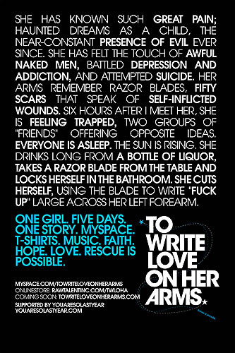 To Write Love On Her Arms Quotes
 Rescue is Possible TWLOHA