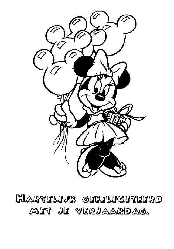 Toddler 0-5 Coloring Pages
 Myszka Minnie