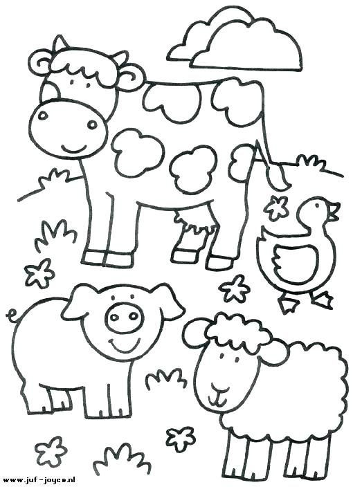Toddler Animal Coloring Pages
 Image result for farm animal coloring pages for toddlers