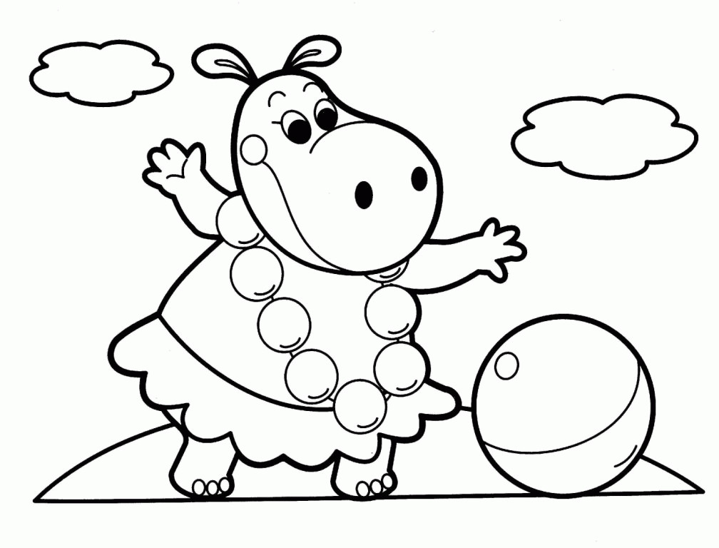 Toddler Animal Coloring Pages
 Easy Animal Coloring Pages For Kids Coloring Home